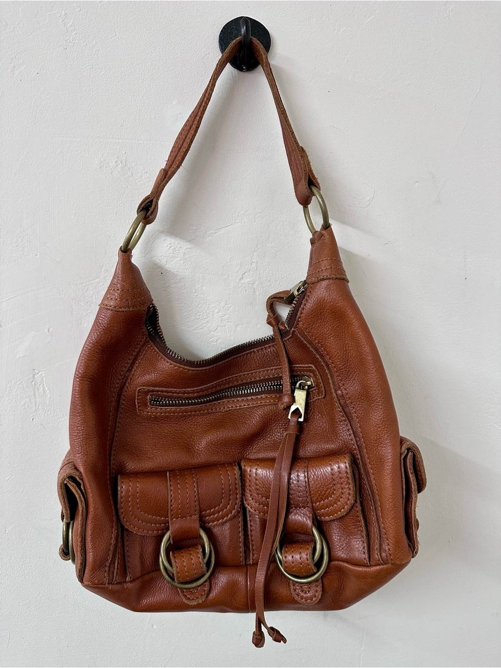 Banana Republic Women’s Brown Leather Hobo Bag